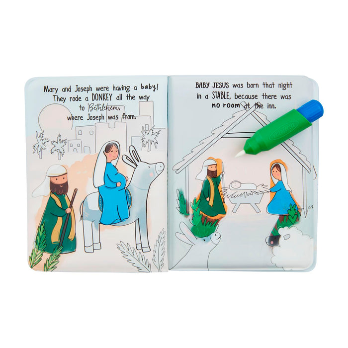 *Pre-Order* Mud Pie Nativity Water Color Wizard Book