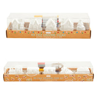 *Pre-Order* Mud Pie Christmas Color-Me Village & Train Sets