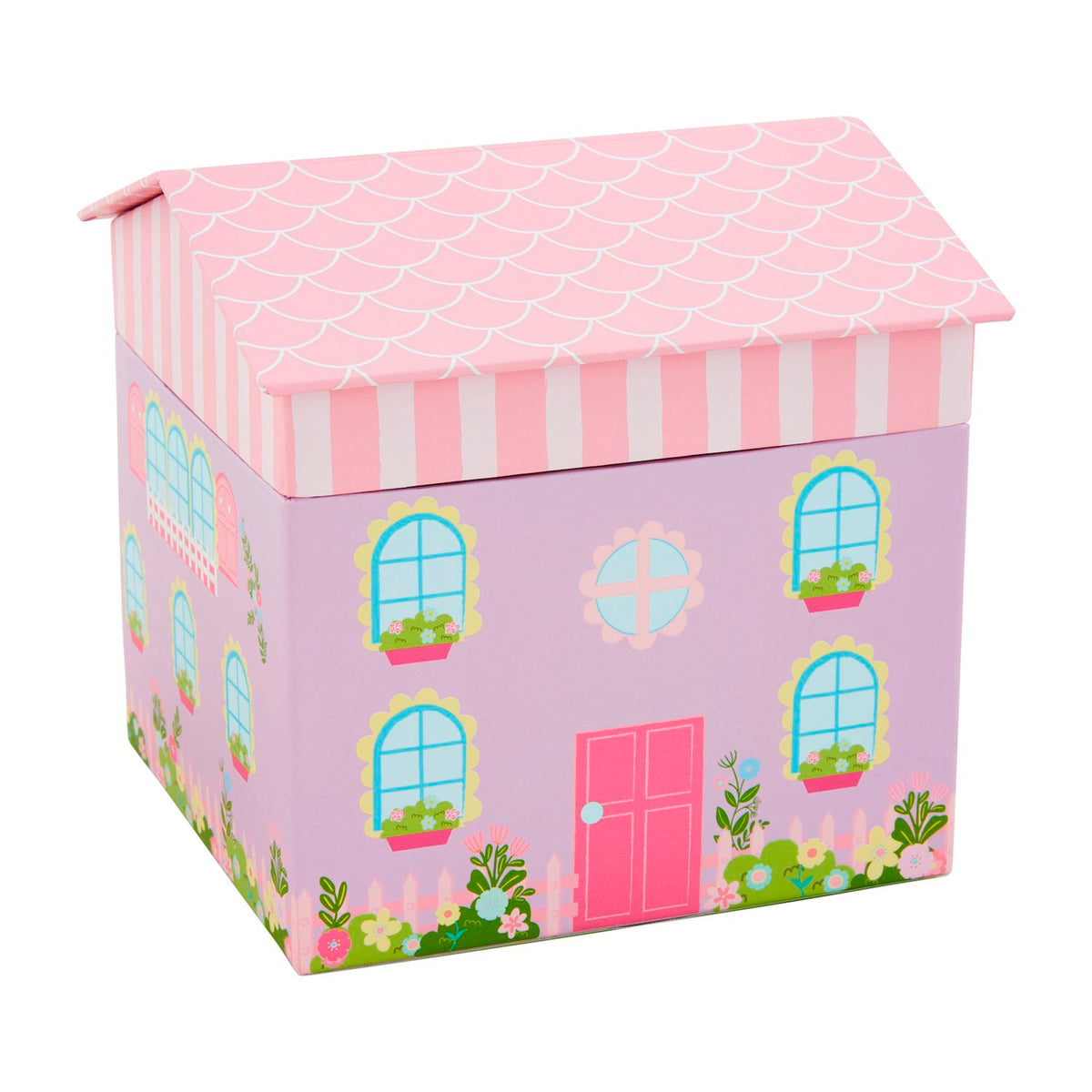 Mud Pie House Jewelry Music Box