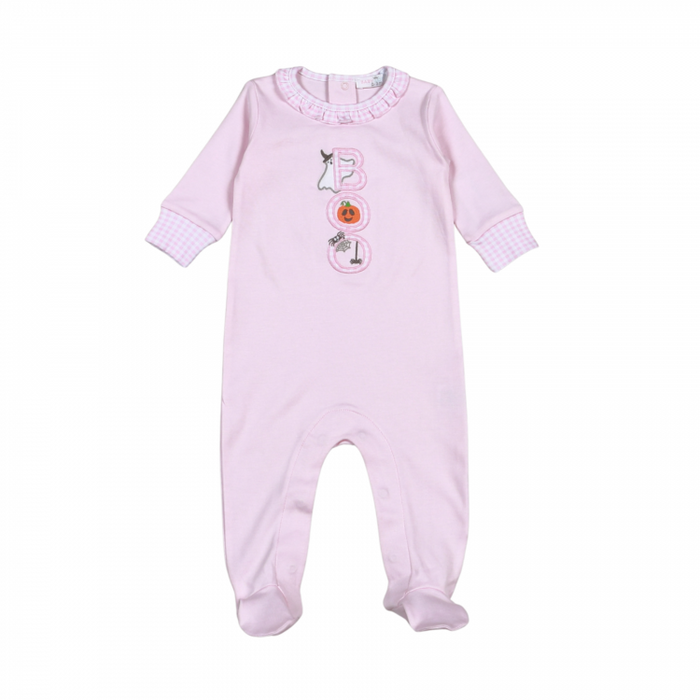 *Pre-Order* Baby Loren Boo Footie - Pink