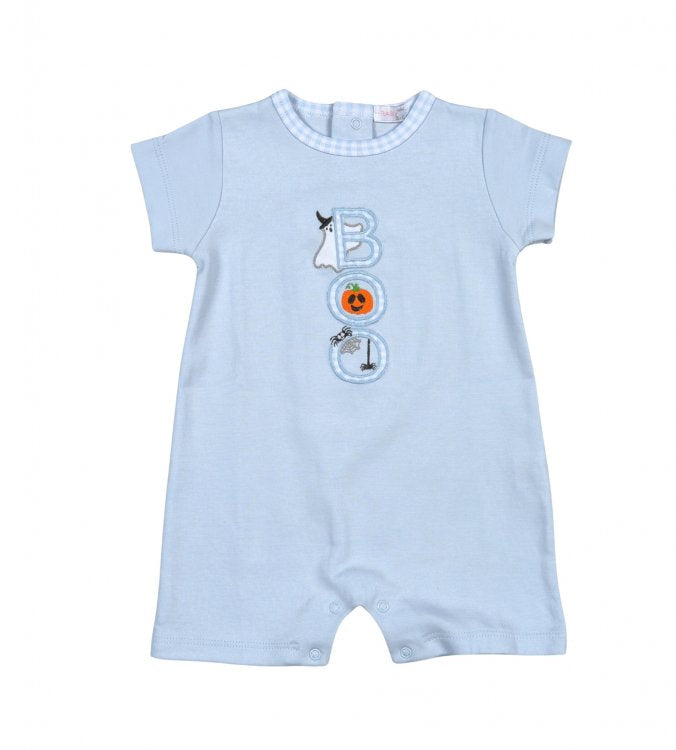 *Pre-Order* Baby Loren Boo Romper - Blue