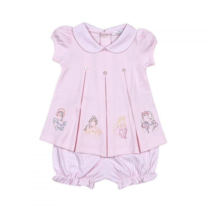 *Pre-Order* Baby Loren Princess Bloomer Set - Pink