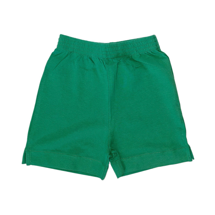 Luigi Kids Boys Knit Shorts - Green