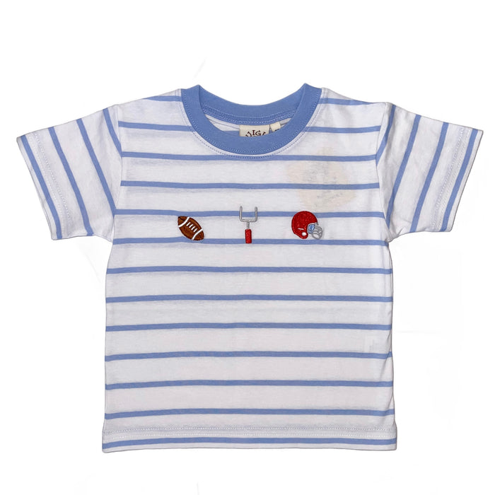 Luigi Kids Football T-Shirt - Sky Blue