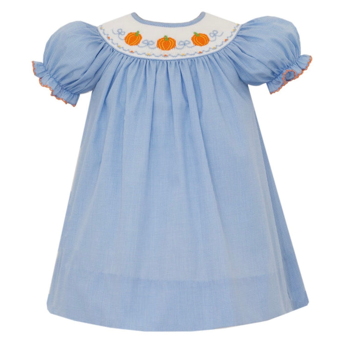 *Pre-Order* Petit Bebe Pumpkin Dress - Blue