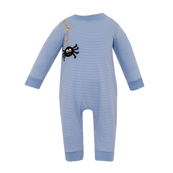 *Pre-Order* Claire & Charlie Spider Romper - Blue