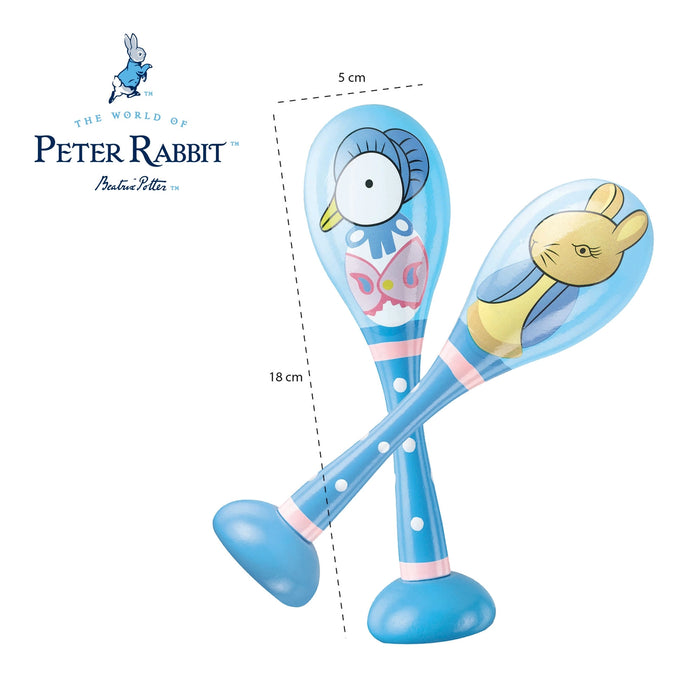 *Pre-Order* Orange Tree Toys Peter Rabbit™ Maraca Set