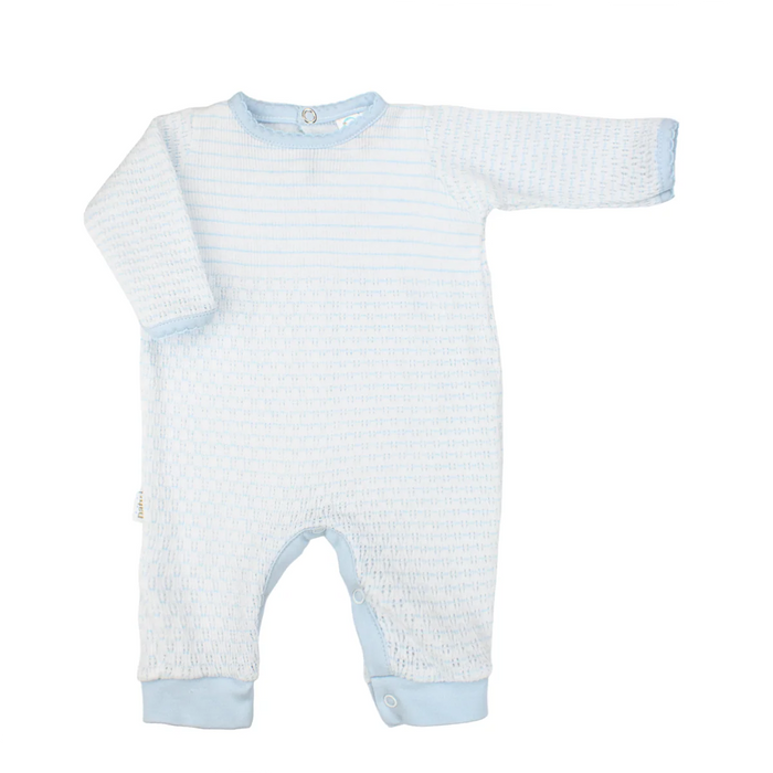 Paty, Inc. Knit Romper w/ Pima Binding