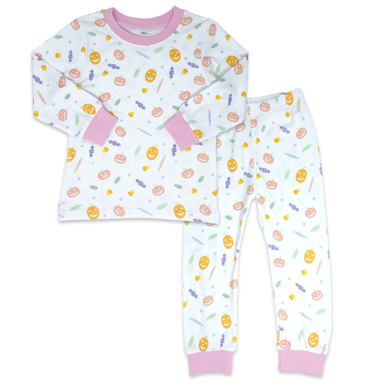 Lullaby Set Halloween Pajama Set - Pink