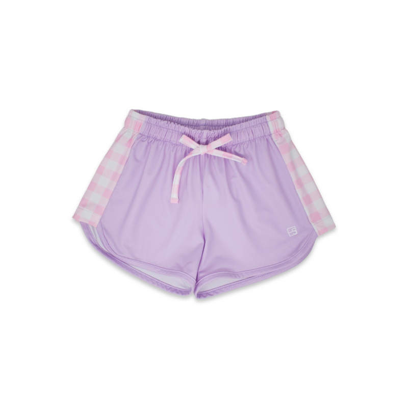 Set Athleisure Girls Shorts - Pink/Lavender