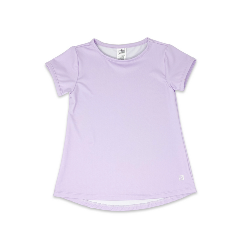 Set Athleisure Girls T-Shirt - Lavender