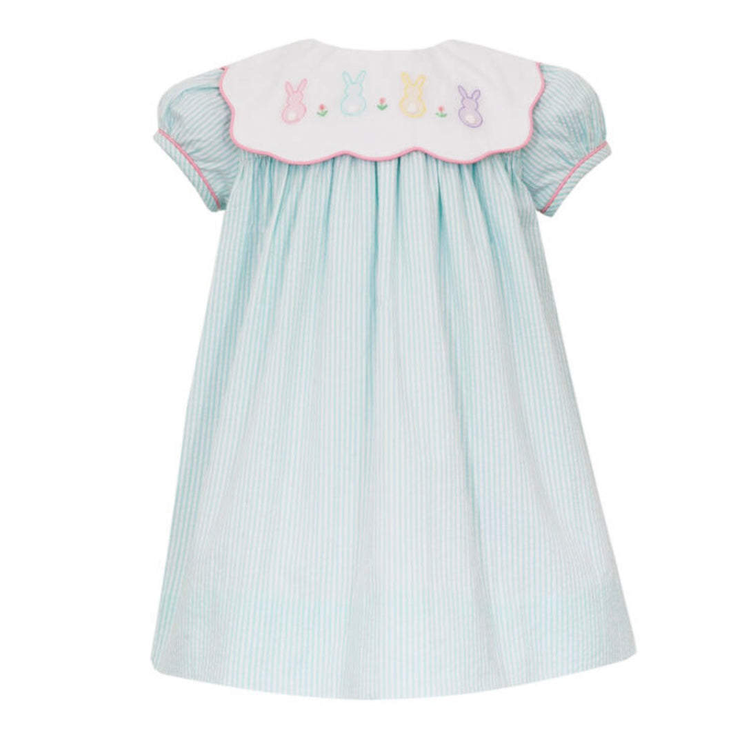 Anavini Cottontails Dress Aqua Lillie John