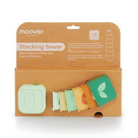 Moover Toys Silicone Stacking Tower - Green