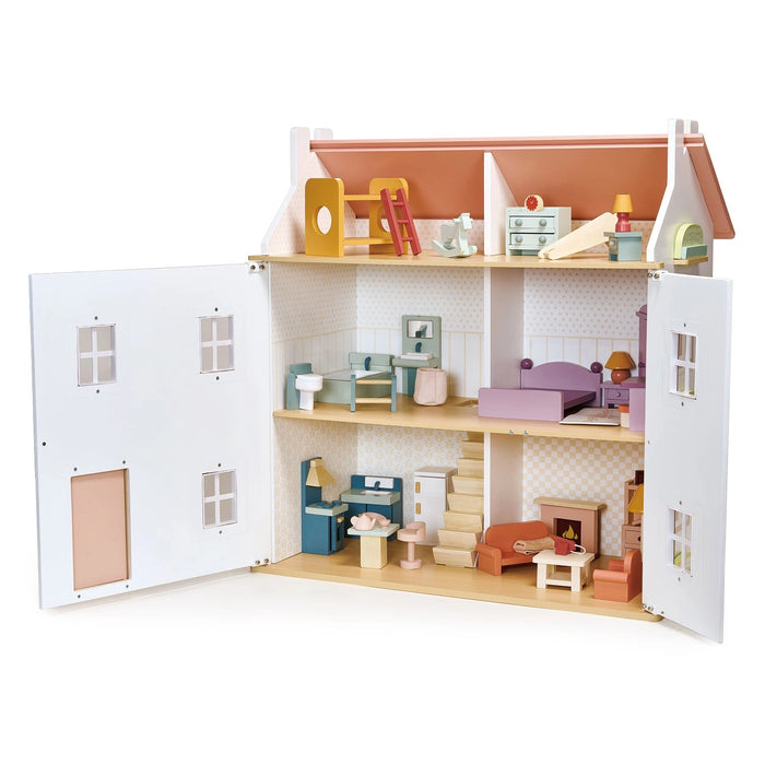 Mentari Toys Dolls House Upstairs Furniture Bundle