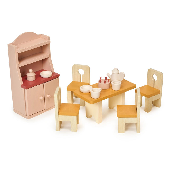 Mentari Toys Dolls House Dining Room Set