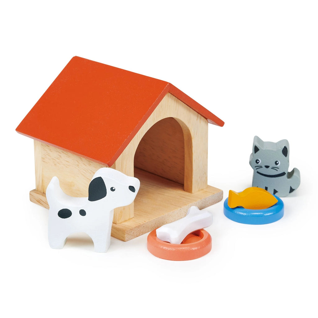 Mentari Toys Dog & Cat Pet Set