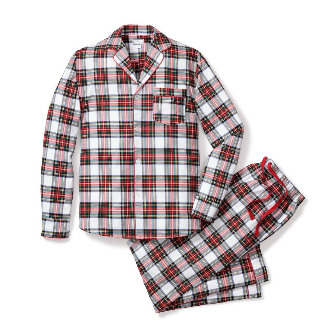 *Pre-Order* Petite Plume Men’s Pajama Set - Balmoral Tartan