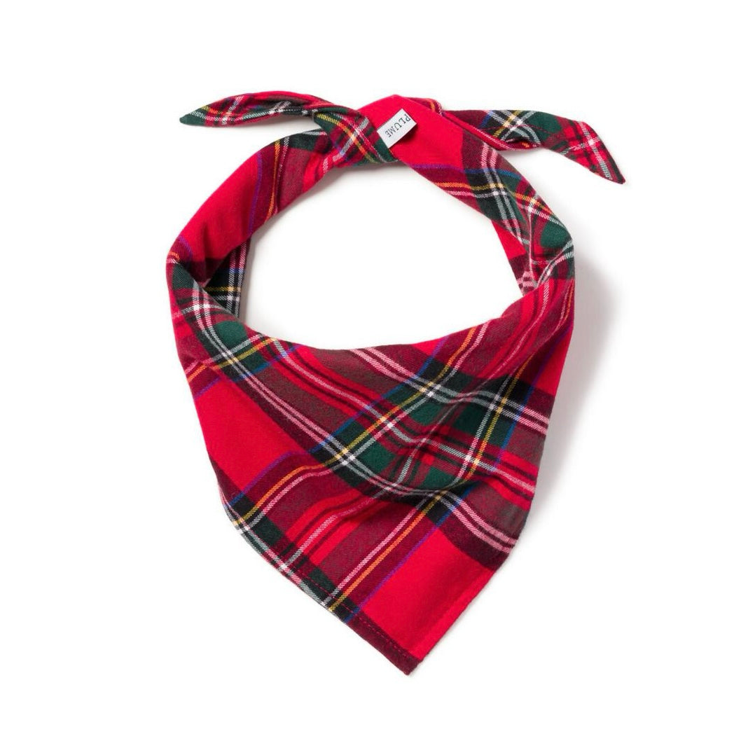 *Pre-Order* Petite Plume Dog Bandana - Imperial Tartan