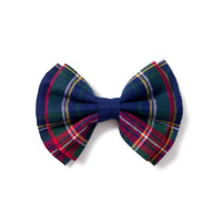 *Pre-Order* Petite Plume Hair Bows - Windsor Tartan
