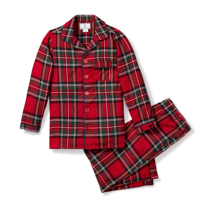 *Pre-Order* Petite Plume Kids Pajama Set - Imperial Tartan
