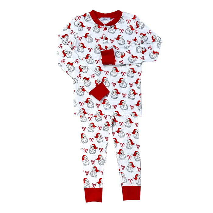 *Pre-Order* Ishtex Boys Santa Pajama Set - Red