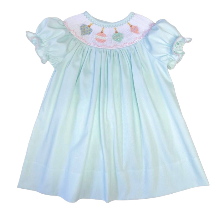 *Pre-Order* Lulu Bebe Ornaments Dress - Mint