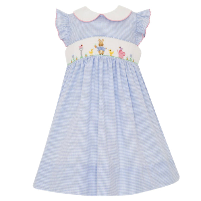 Petit Bebe Peter Rabbit Dress - Blue