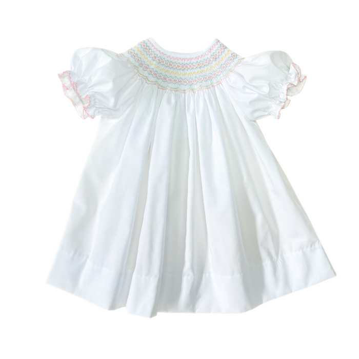 Lulu Bebe Pastel Smocked Dress