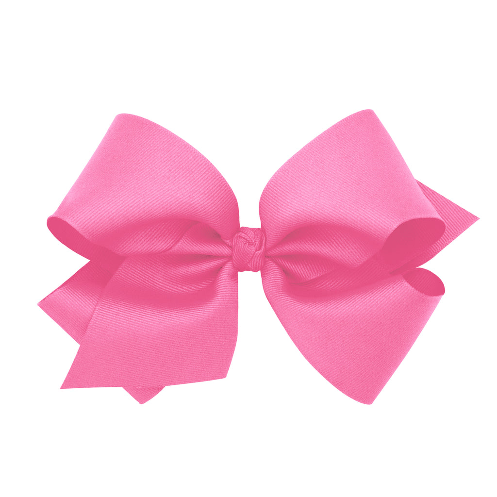 *Pre-Sale* Wee Ones Classic Grosgrain Bow - Hot Pink