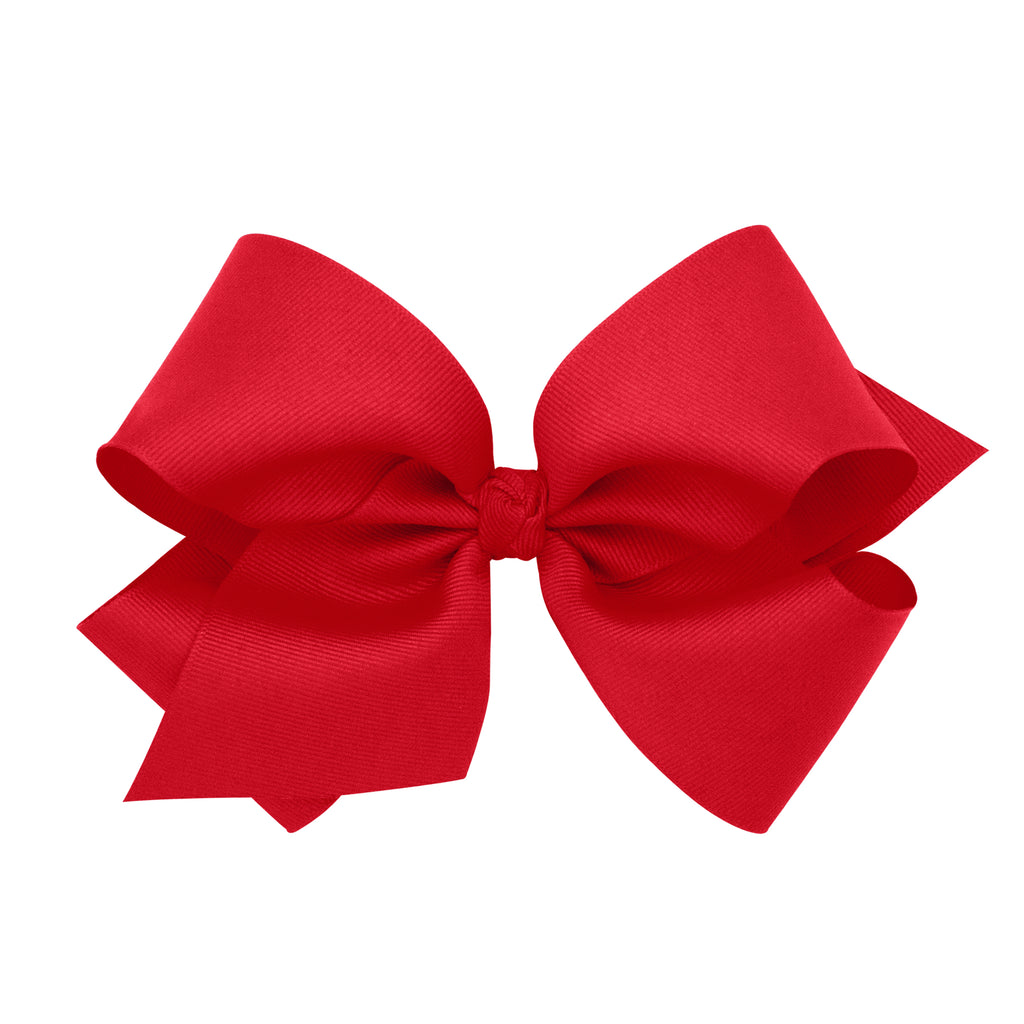 *Pre-Sale* Wee Ones Classic Grosgrain Bow - Red