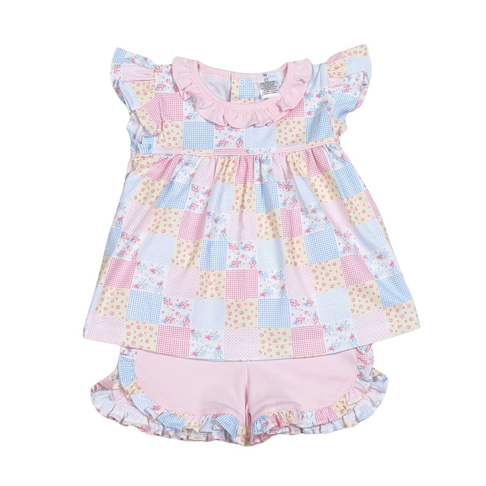 Baby Loren Petal & Patches Short Set