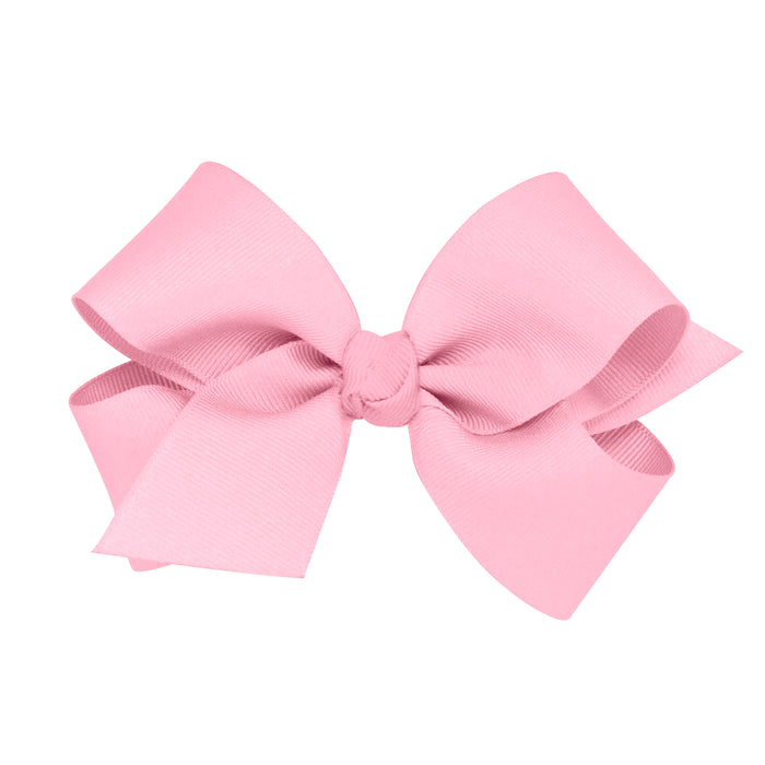 Wee Ones Classic Grosgrain Bow - Pearl