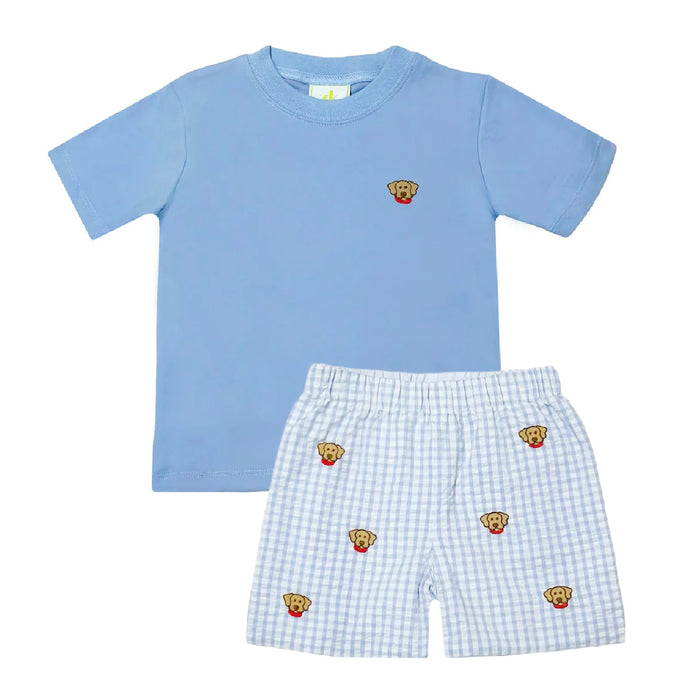 Zuccini Kids Labrador Short Set - Blue