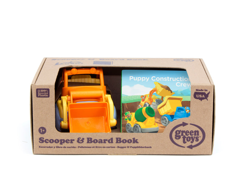 Green Toys Scooper & Board Book