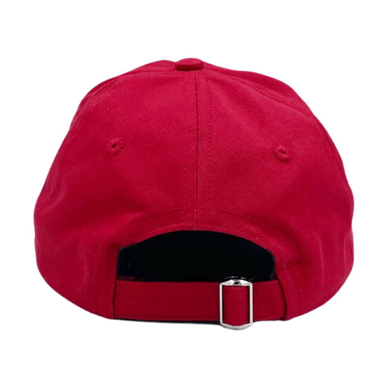 Bits & Bows Bulldog on Red Kids Hat