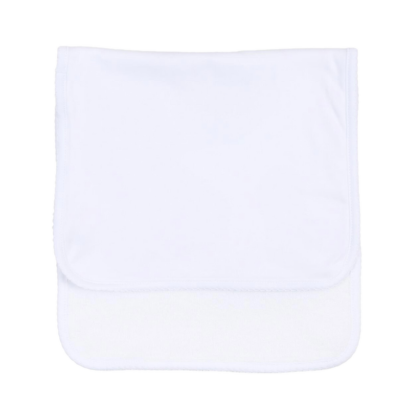 Magnolia Baby Essentials Burp Cloth - White