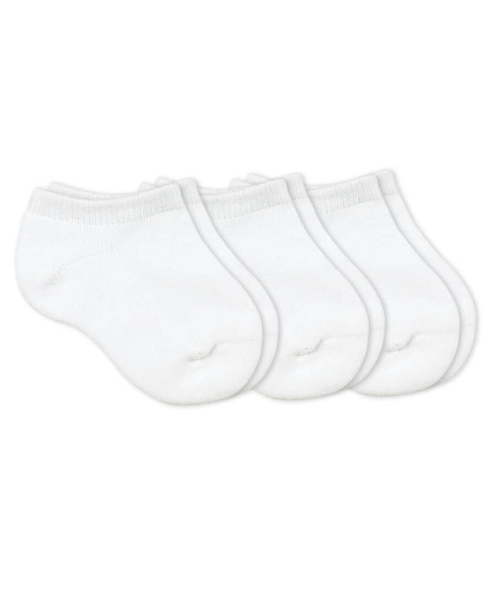 Jefferies Socks Baby Smooth Toe Sport Low Cut Socks 3 Pair Pack - White