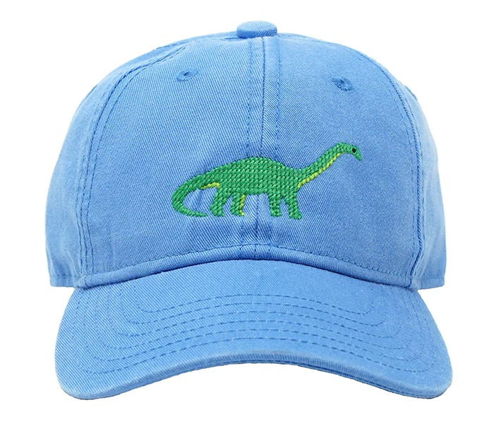 Harding Lane Brontosaurus on Light Blue Kids Hat
