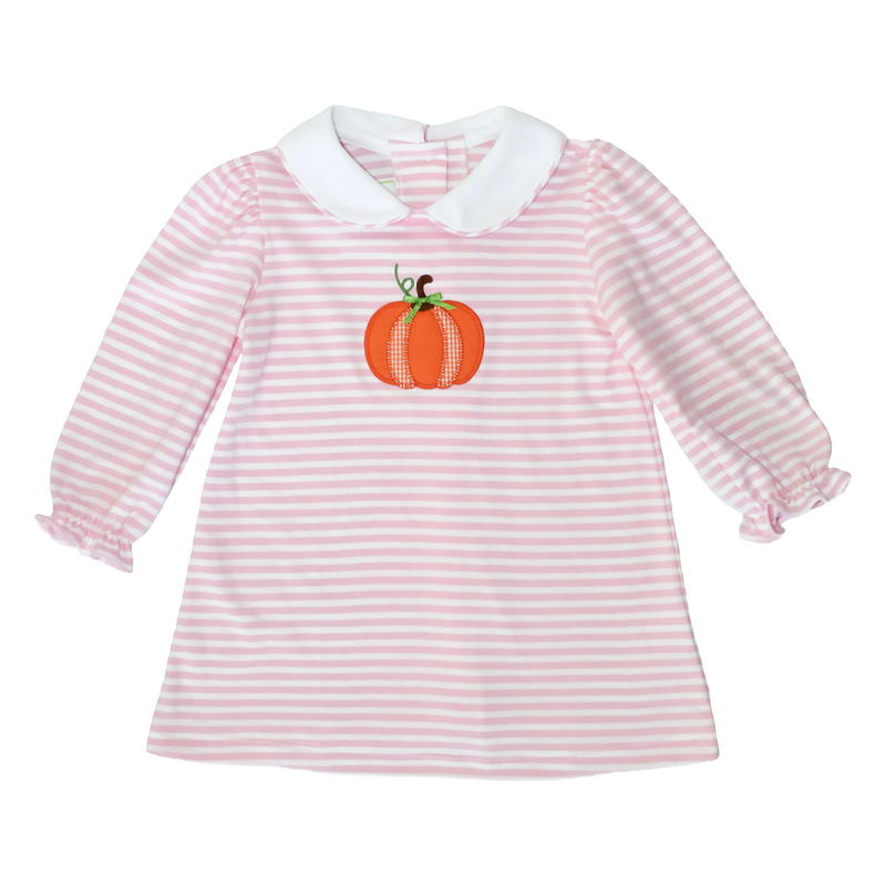 Pumpkin Applique Dress