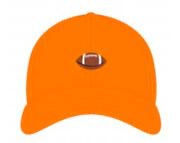 Harding Lane Football on Light Orange Kids Hat