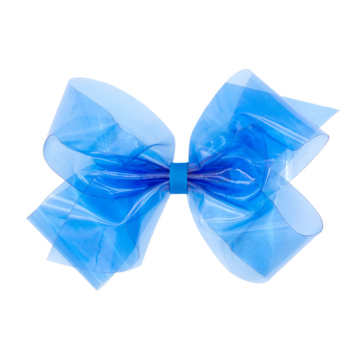 Wee Ones WeeSplash Vinyl Bow - Blue