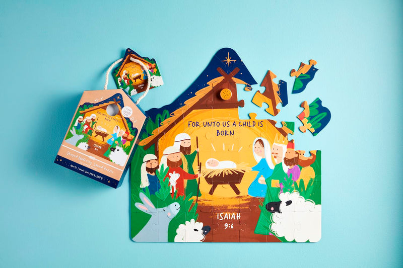 Mud Pie Nativity Sound Floor Puzzle