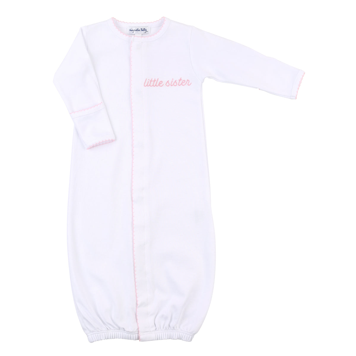 Magnolia Baby Big and Little Embroidered Converter - Pink