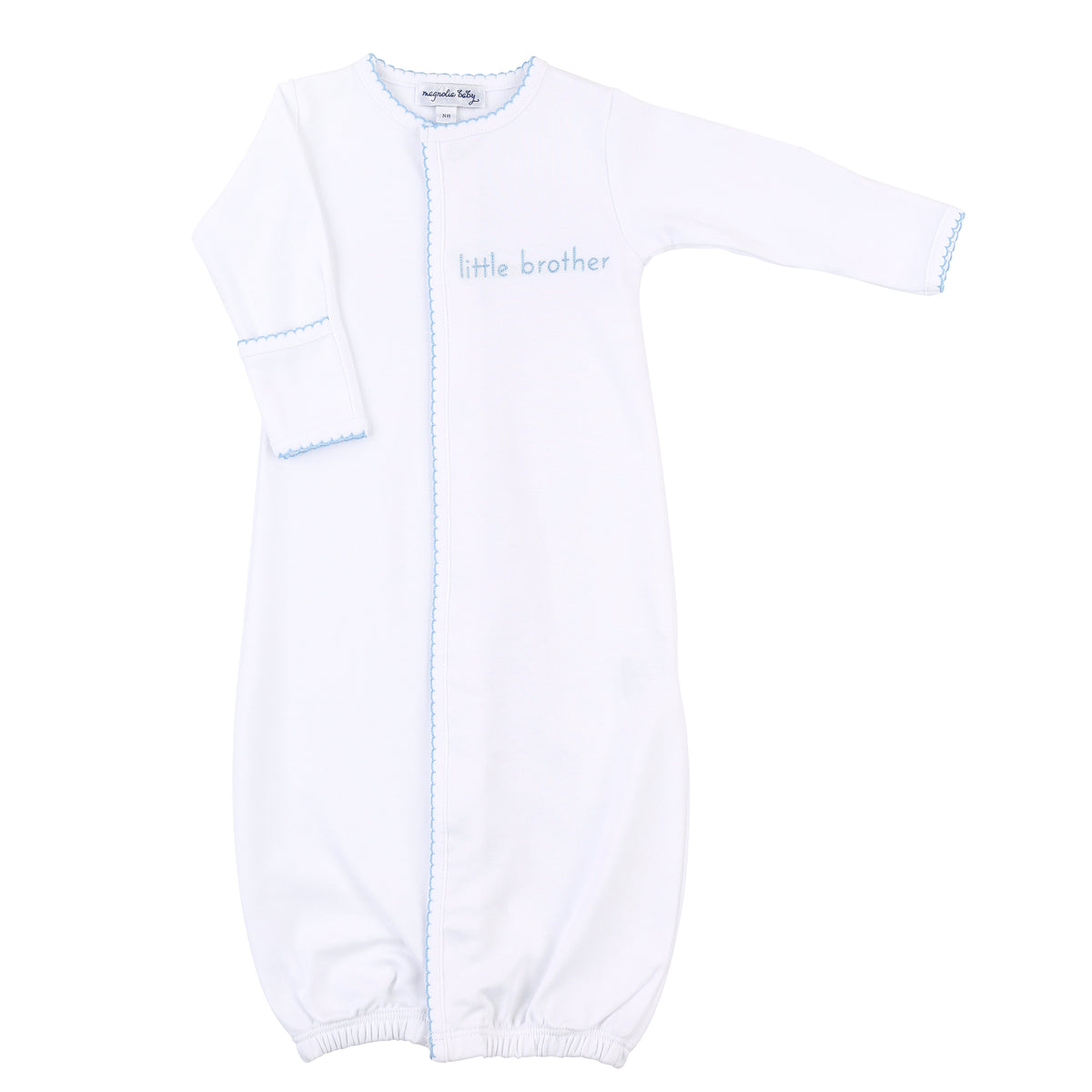 Magnolia Baby Big and Little Embroidered Converter - Blue