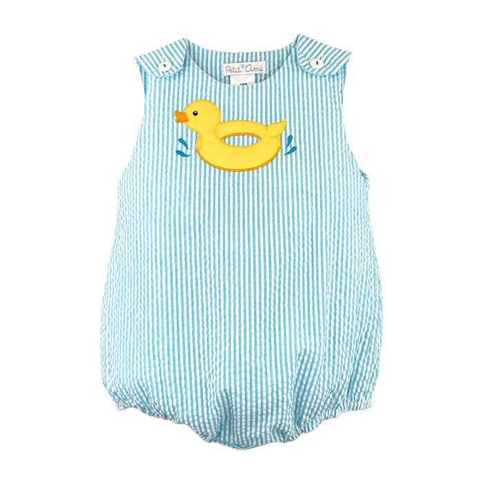 Petit Ami Duck Floaty Bubble - Blue