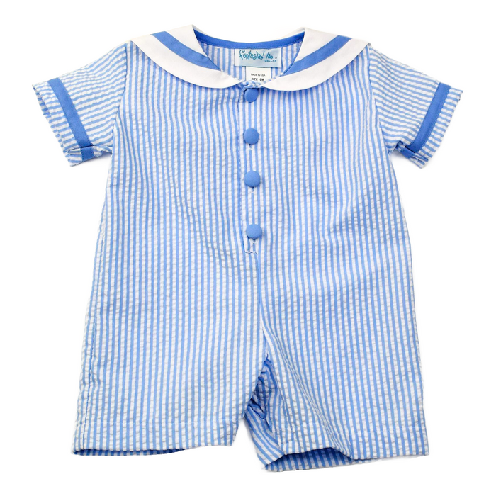 Funtasia Too Sailor Romper -Blue