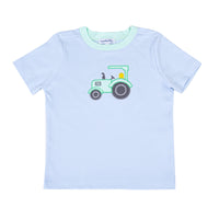 *Pre-Sale* Magnolia Baby Tractor Time T-Shirt - Blue