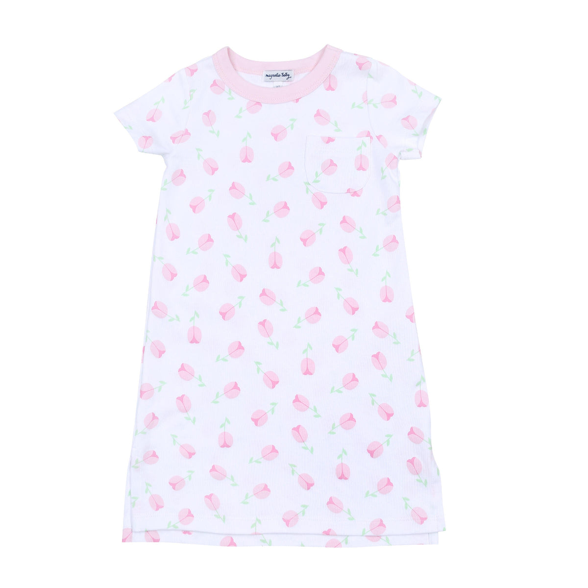 Magnolia Baby Tessa's Classics Short Sleeve Nightdress - Pink