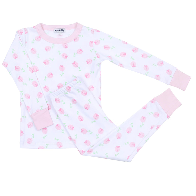 Magnolia Baby Tessa's Classics Long Pajamas - Pink