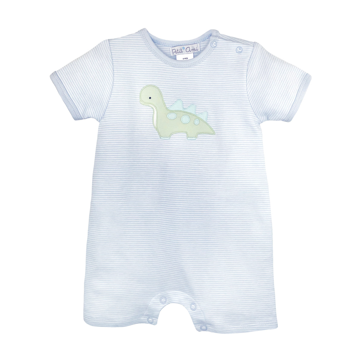 Petit Ami Dinosaur Romper - Blue